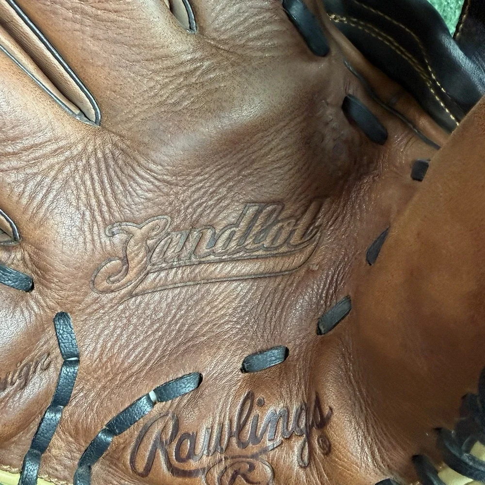 Rawlings Sandlot S1275H 12.75" Glove Baseball Softball LHT Pro Gold Mike Trout - Picture 11 of 14